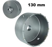 Fresa a Tazza Carotatrice da 130 MM Per Mura Calcestruzzo Cemento Pietra