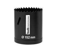 Fresa a Tazza HSS 8% Einhell 152 mm Cobalto per Metallo e Acciaio Inox - Profess