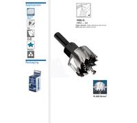 FRESA A TAZZA PERFORATRICE PER ACCIAIO METALLO FERRO KRINO HSS-G RETTIFICATA