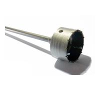 FRESA A TAZZA MM 100 CAROTATRICE CON ASTA SDS MAX 350 MM CEMENTO MURO MATTONI
