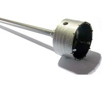 Fresa a Tazza mm 80 CAROTATRICE CON ASTA SDS PLUS 650 MM