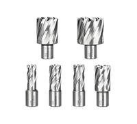 Fresa anulare HSS da 6-60 mm, punta for trapano a corona da 19 mm, gambo, punta for trapano cava, a tazza for utensili da taglio in metallo(54x35mm)