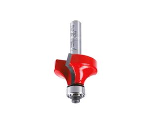 fresa arrotondatrice freud con cuscinetto a sfere HW (HM) R9,5 S8 small red