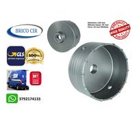 FRESA CAROTATRICE A TAZZA 120 MM PER MURO FRESE PIETRA CALCESTRUZZO CEMENTO