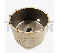 FRESA CAROTATRICE A TAZZA 160mm MURO FRESE PIETRA CALCESTRUZZO CEMENTO