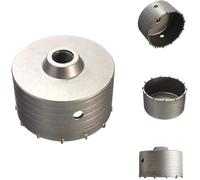 Fresa carotatrice a tazza in acciaio ø 120 mm per Muri Calcestruzzo Cemento Mattoni