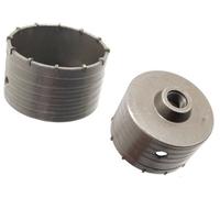FRESA CAROTATRICE CON INSERTI AL WIDIA PER CEMENTO DIAMETRO 130 mm