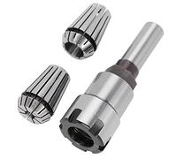 Fresa con Mandrino Portapinza in Acciaio Ad Alta velocità con Asta di Prolunga, Compatta e Facile da Riporre, Adatta per Fresatrice Elettrica per Legno