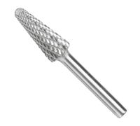 Fresa Conica Carburo Tungsteno Testa Raggiata Fori Smussature