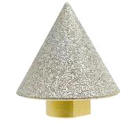 Fresa Conica Diamantata Smussatrice Ø 2 - 50 mm M14 per Smerigliatrice Angolare