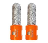 Fresa Diamantata 15mm- BRSCHNITT foretto diamantato Punte Allargare e Sagomare Fori per Allargare Fori in Piastrelle Porcellana Marmo Ceramica Granito(2 pezzi).