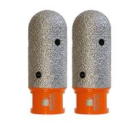 Fresa Diamantata 25mm- BRSCHNITT foretto diamantato Punte Allargare e Sagomare Fori per Allargare Fori in Piastrelle Porcellana Marmo Ceramica Granito(2 pezzi).