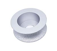 Fresa diamantata a becco di civetta brasata sotto vuoto for profilatura bordi in pietra e granito, 25 mm - Utensile abrasivo durevole(30mm)