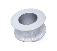 Fresa diamantata a becco di civetta brasata sotto vuoto for profilatura bordi in pietra e granito, 25 mm - Utensile abrasivo durevole(35mm)