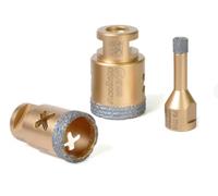 Fresa Diamantata FS-TI Ø mm.65 MONTOLIT MONDRILLO Gold Titanium Per Forare GRES