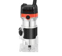 Fresa elettrica a mano con una sola mano, 800 W, 1/4", per tagli curvi durante la lavorazione del legno in carpenteria
