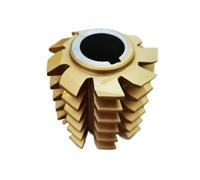 Fresa for ingranaggi HSS DP6 DP6.25 DP6.5 DP7 DP7.5 DP8 DP9 DP10 PA14.5/PA16.5/PA25/PA27/PA45 Grado, Grado A, Destro(PA25,DP9,Black Coated)