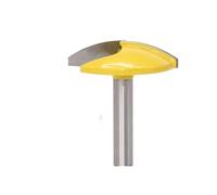 Fresa for legno con fresa a corona orizzontale a raggio 1pc - gambo 6/8mm