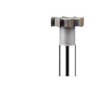 Fresa for scanalatura a T Frese for scanalature a T in lega YG8 saldate Frese for metalli a forma di T in acciaio al tungsteno for metallo Frese di tipo T Fresa for scanalatura in metallo duro(20mmx12