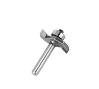 Fresa for scanalature a biscotto tipo "T" con gambo da 1/4" e 1/2", fresa for giunzione/scanalatura, lavorazione del legno(6.35 X 6.35mm)