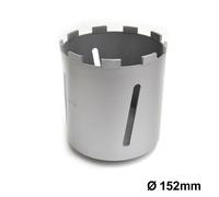 Fresa foretto al diamante per carotatrice Ø 152 mm - lunghezza 160mm