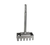 Fresa fori quadrati scatola Punzonatrice portatile for fori quadrati, multifunzione, for fessure rettangolari, for la rimozione dei trucioli