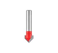 fresa freud per scanalature a V D12.7 S8 90° small red