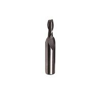 Fresa frontale HSS solida da 4 mm Fresa da stelo rettificata con gambo dritto 2Flute per estremità piatte in alluminio