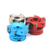 Fresa frontale per smussatura angoli Testina di fresatura for spianatura BAP300R BAP400R con inserto in metallo duro APKT1604 APMT1135 di diverse dimensioni(AL-BAP400R63-22-4T)