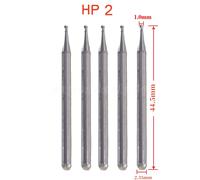 Fresa in carburo di tungsteno dentale 44.5 mm HP per manipolo diritto HP2 HP8