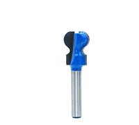Fresa in metallo duro, Fresa for impugnatura e tirante for cassetti in carburo di tungsteno con gambo da 1/4 di pollice, diverse misure