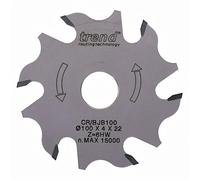 Fresa in metallo duro per tasselli piatti FREUD, CASALS, TREND small silver
