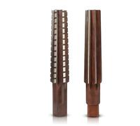 fresa manuale, Alesatore conico Morse manuale for fresatura e finitura di acciaio legato, 2 pezzi MT0-MT4(2PC MT4)