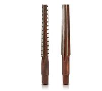 fresa manuale, Alesatore conico Morse manuale for fresatura e finitura di acciaio legato, 2 pezzi MT0-MT4(2PC MT0)