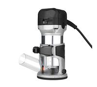 Fresa manuale per legno, 220 V, 2000 W, 6 taglialegno elettrico a velocità variabile e 6,35 mm/8 mm, pinze intercambiabili in laminato, palmo, router per la lavorazione del legno