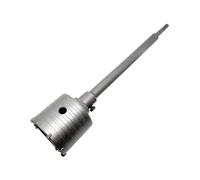 FRESA MURO CAROTATRICE A TAZZA 110 MM ASTA PROLUNGA 60 CM DA TRAPANO SDS PLUS