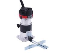 Fresa per bordi da 800 W, 30000 giri/min, 6,35 mm, per scanalature, lavorazione e fresatura