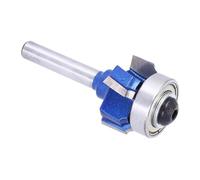 Fresa per bordi tondi a 4 denti, 8 mm/0,3 pollici, per macchine per incisione con trimmer elettrico(8XR2), Punte per serramenti e infissi