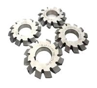 Fresa per ingranaggi a dentatura evolvente 1PCS M0.5 M0.75 M1 M1.25 M1.5 M2 M2.5 M3 M4 M5-M10 Modulo PA20 Gradi NO.1-NO.8 HSS Fresa for Ingranaggi Utensili da Taglio(NO.7,M2.75)