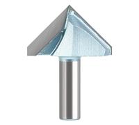 Fresa per la lavorazione del legno Top, 1 pezzo di fresa for fresa con scanalatura a V, gambo da 12 mm 12,7 mm, fresa for modello di scanalatura a V da 90 gradi, diametro di taglio di 50 o 60 mm, lavo