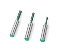 Fresa per legno, 1 pezzo, gambo da 8 mm, punta dritta a doppia lama da 3-25 mm, fresa per scanalatura, in acciaio al tungsteno, strumenti per la lavorazione del legno (8 x 16 x 30)