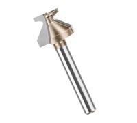 Fresa per legno ad alte prestazioni con durezza 92HRA. Strumento finito senza cuciture per lavori professionali. Fresa ad alta durezza