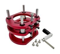 Fresa per legno elettrica, resistente all'usura, per motori di diametro 65 mm, base di sollevamento invertita per lavori di legno precisi
