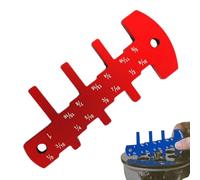 Fresa per misuratore di profondità | Misuratore di altezza | Righello di misurazione per allineamento e misurazione | per lavorazione del legno, uova, pianificazione edilizia, officina e mobili da