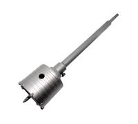 FRESA PER MURO A TAZZA 65 MM ASTA 60 CM BARRA PER TRAPANO ATTACCO SDS PLUS