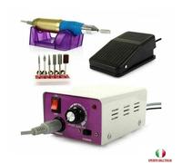 FRESA PER RICOSTRUZIONE UNGHIE PROFESSIONALE 25000 GIRI NAIL MANICURE PEDICURE
