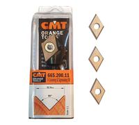 FRESA PER SCANALATURE A V CMT 665.200.11 CON 3 INSERTI