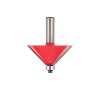 fresa per smussi freud con cuscinetto a sfere HW (HM) D62.1 E45° S12 small red