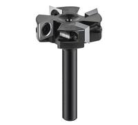 Fresa per Spianare Fresa per Legno Gambo 8Mm Fresa CNC Diametro Fresa a Spianare