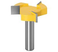Fresa per superficie dello spoilboard, 1/2", codolo a 3 ali, fresa per piallare legno, utensile per la lavorazione del legno